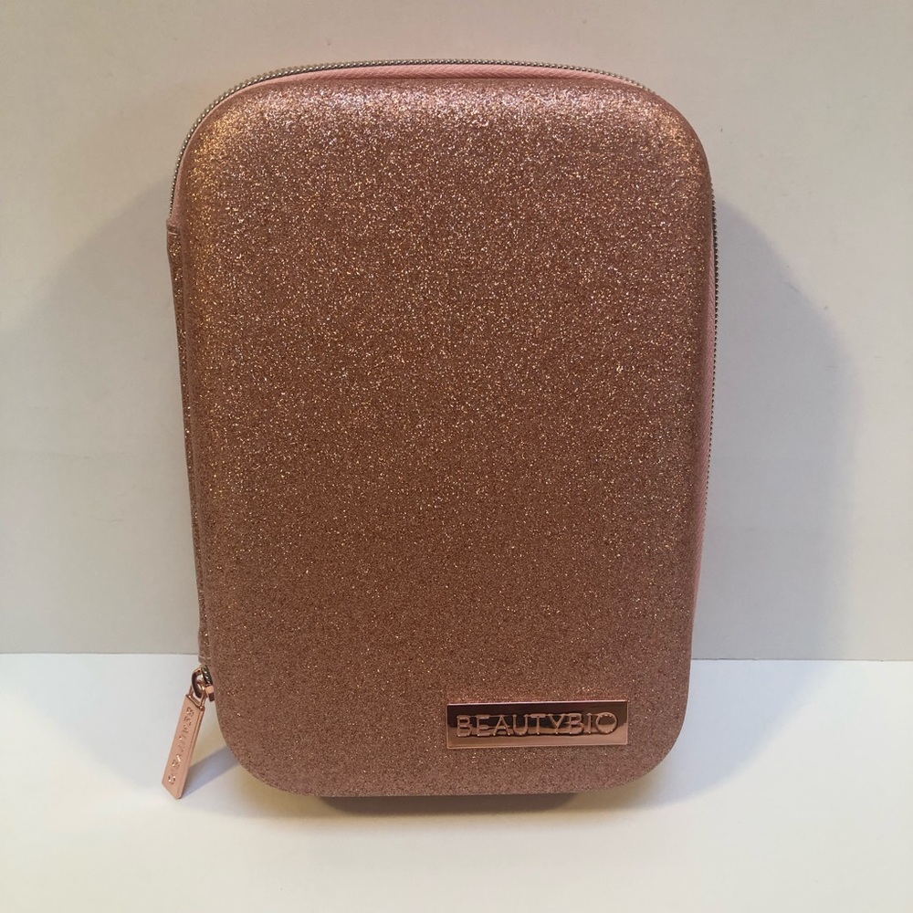 Beauty Bio Sparkle Rose Gold Case NWOT